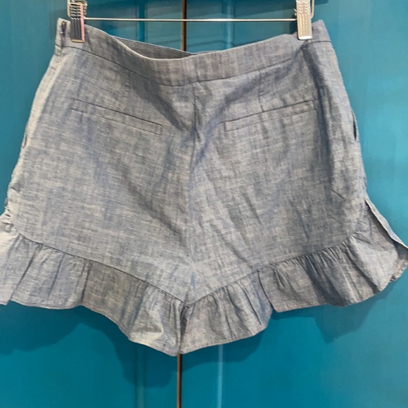 Jcrew Ruffle Short 6 - Picture 2 of 3